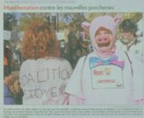 Photo de manif.